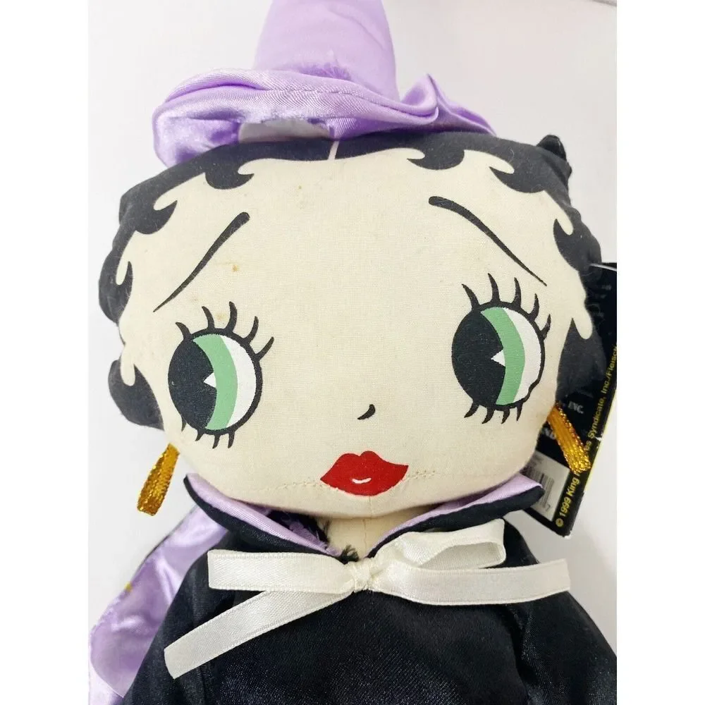 BETTY BOOP COLLECTORS LOT Witch Plush Mini Lunch Box Salt Pepper Shaker